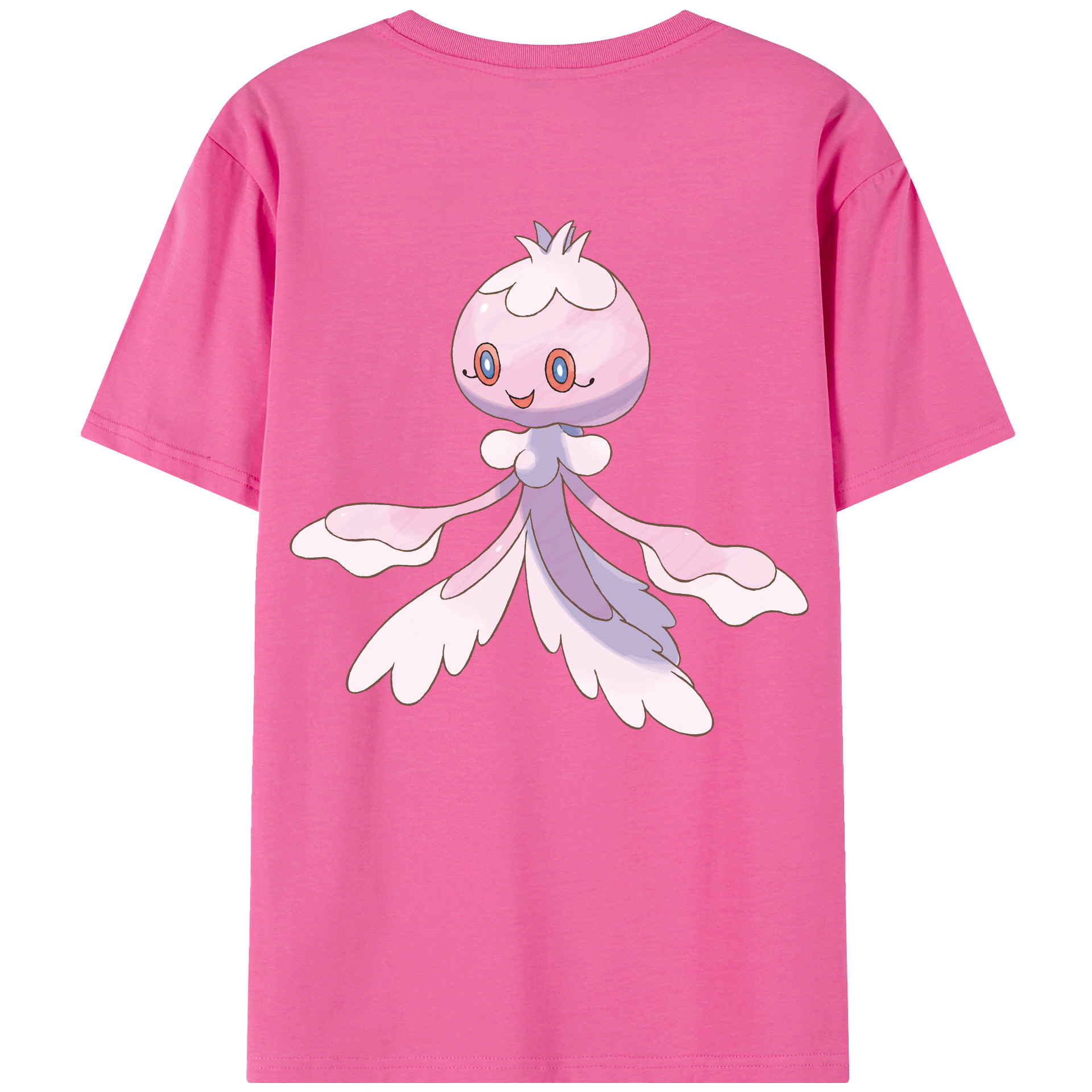 （画像用） ポケットモンスター Pokémon レディース半袖Tシャツ(バックプリント)